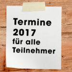 Mehr Über Den Artikel Erfahren Termine Für Die Teilnehmer Des Wettbewerbs 2017